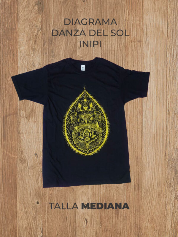 PLAYERA DIAGRAMA DANZA DEL SOL INIPI