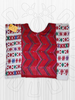 MAYA01 Huipil Guatemala Rojo