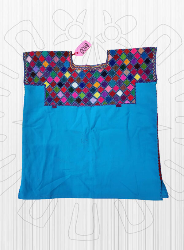 Blusa Chiapas Azul