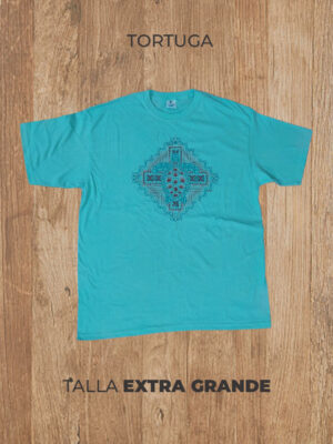 Playera 04 XL EXTRA GRANDE Tortuga (Turquesa)