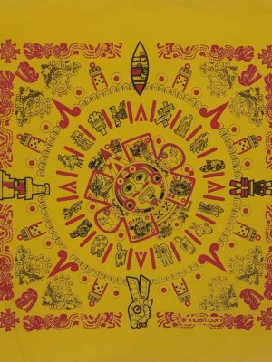 Paliacate Calendario Azteca Amarillo