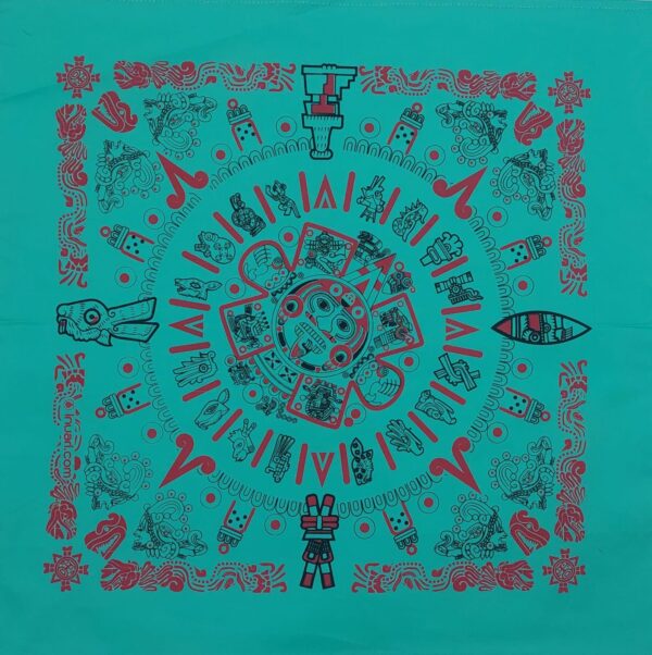 AZTECA MENTA Paliacate Calendario Azteca Menta