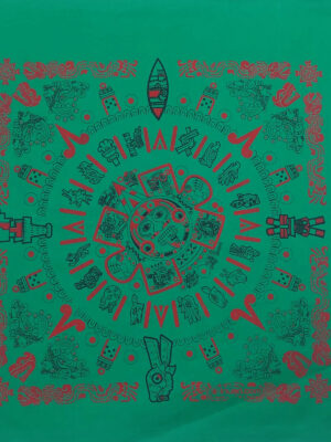 Paliacate Calendario Azteca Verde