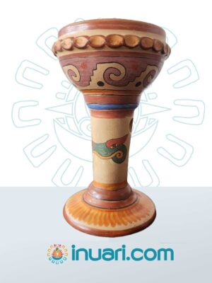 Sahumador Copa Grande Popochcomitl CIPACTLI CAIMAN