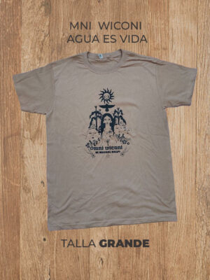 MNI-WICONI-03-G Playera 03 G GRANDE MNI WICONI AGUA ES VIDA