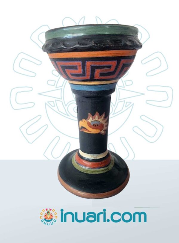 Sahumador Copa Grande Popochcomitl Cuauhtli Águila N