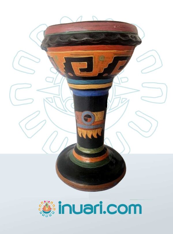 Sahumador Copa Grande Popochcomitl Quiahuitl Lluvia N