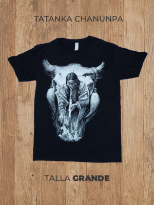 Playera 03 G GRANDE Tatanka Chanunpa Negra