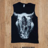 Playera 02 M MEDIANA sin mangas Tatanka Chanunpa Negra