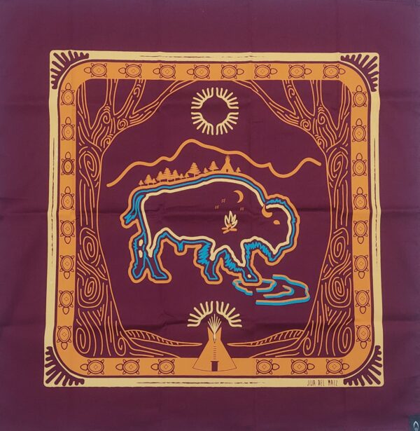 Paliacate Tatanka Búfalo Tinto