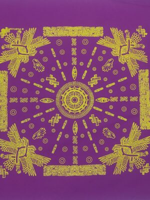 Paliacate Tonacuauhtli Sol Águila Morado