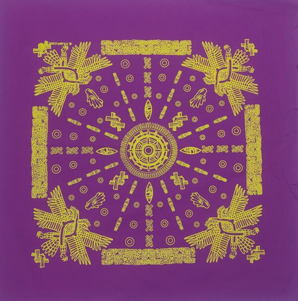 Paliacate Tonacuauhtli Sol Águila Morado