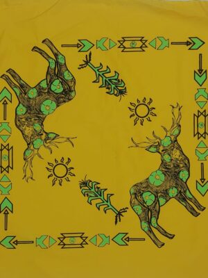 Paliacate Venado Peyotero y Maíz b Amarillo